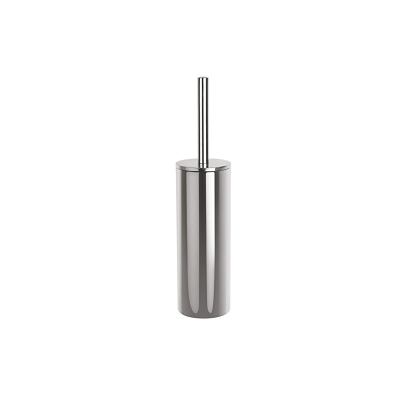Spirella Nyo Steel Polished Toilet Brush, Silver