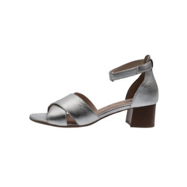 ARA Women's Prato Sandal, Silver 047989