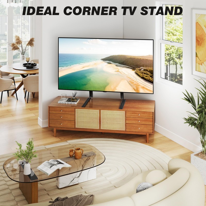5Rcom TV Stand Mount, Universal TV Stand Tabletop for 22