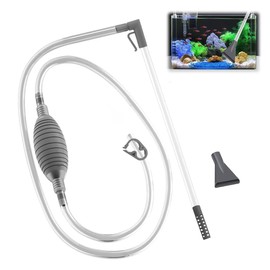 PBAHAUP Sifonador per Acquario, Pompa Manuale per Pulizia Veloce, Sifone Aspira Rifiuti e Cambia Acquara in 60 Secondi, Accessorio Essenziale per Manutenzione Acquario Dolce e Marino