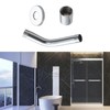 Oiieco Shower Head Extension Arm, Stainless Steel Handheld Shower Extension