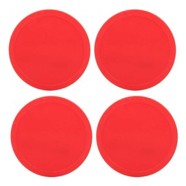 VGEBY Air Hockey Puck, 4Pcs Plastic Air Ice Hockey Pucks Air Hockey Replacement Pucks for Tables Game Equipment(M) Chess, Leisure Sports Chess, Leisure Sports Chess and Leisure Sports