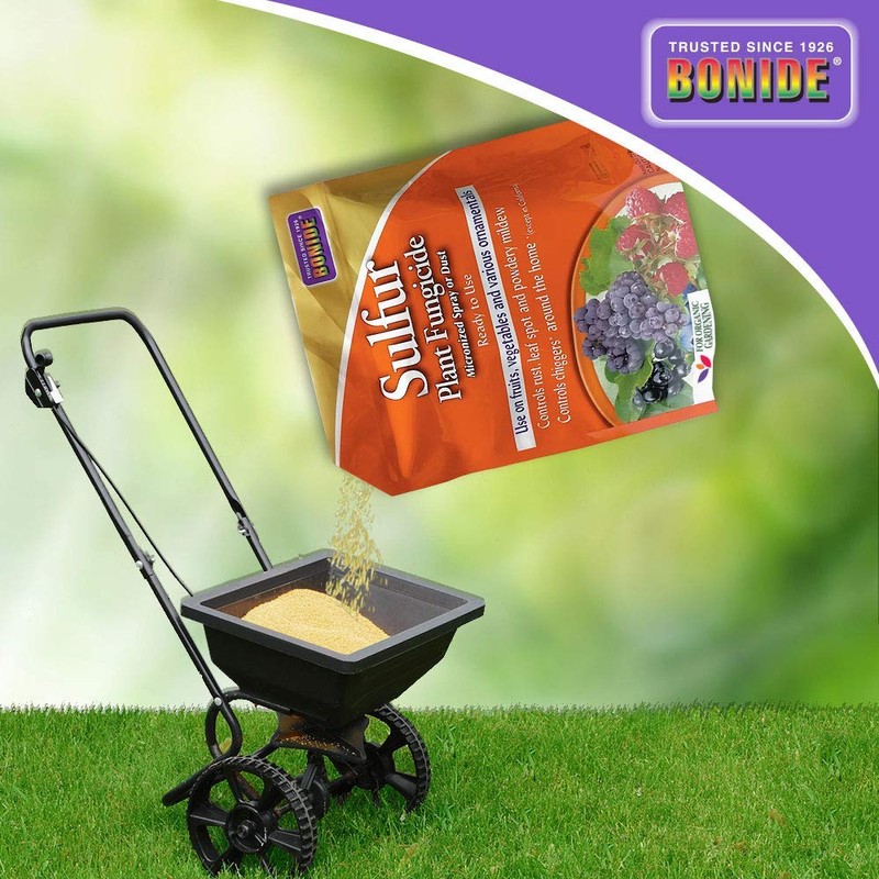 BONIDE Products INC 142 Sulfur Plant Fungicide Organically Controls Rust,