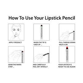 Judith August The Everything Pencil - Semi Matte Rouge Lipstick (Showgirl)