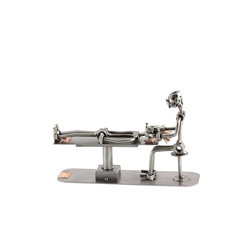 Steelman24 I Nuts and bolts sculpture Osteopath I Handmade ornaments