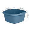 JMS we create smile 32cm Square Kitchen Washing Up Bowl