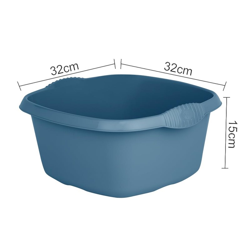 JMS we create smile 32cm Square Kitchen Washing Up Bowl