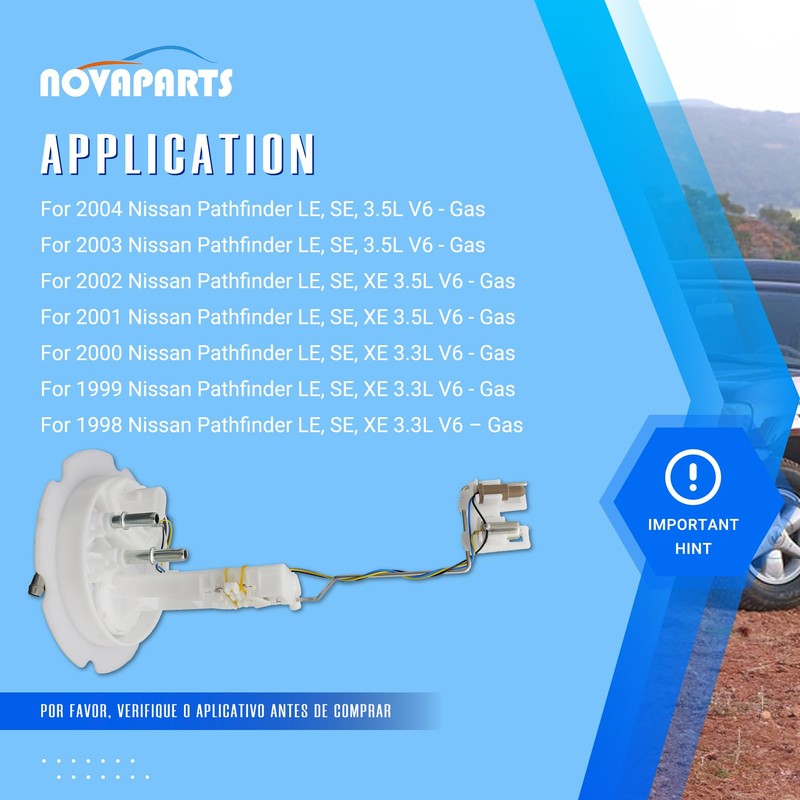 NOVAPARTS Fuel Pump Level Sensor Sending Unit for 1998-2004 Nissan