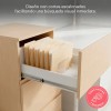 Folder Tamaño Carta Crema 100 Piezas