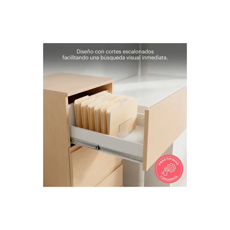 Folder Tamaño Carta Crema 100 Piezas