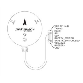 GPS Module Compass LED Indicator for Pixhawk 4 Flight Controller RC Accessory