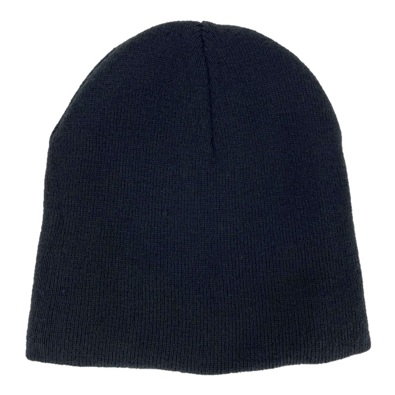 Thingimijigs Men's High Visibility/Black Reversible Knitted Beanie Hat Winter Hat