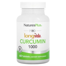 NaturesPlus PRO Longvida Curcumin 1000 mg - 60 Tablets - Promotes Healthy Free Radical Protection - Non-GMO, Vegan & Gluten Free - 60 Servings