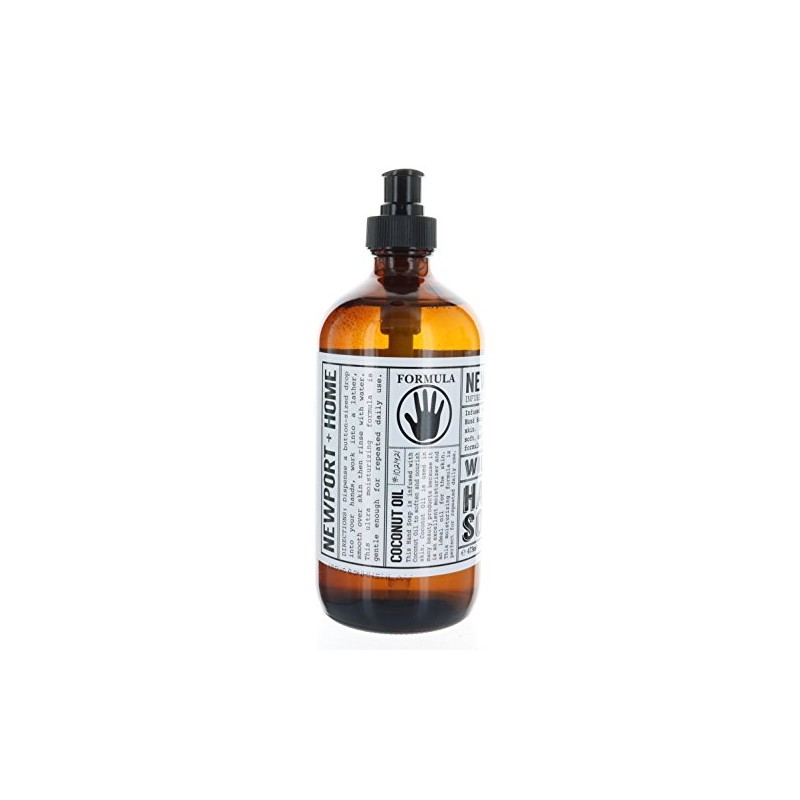 Newport + Home Hand Soap, Wild Lavender 16 oz, Infused