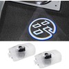 DISYEE 2 Pcs Car Curtain Light Door Welcome Light Courtesy