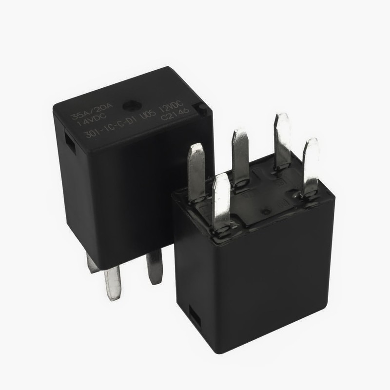 General Purpose Micro Relay 301-1c-C-D1 U05 12VDC 35A 5 Pin
