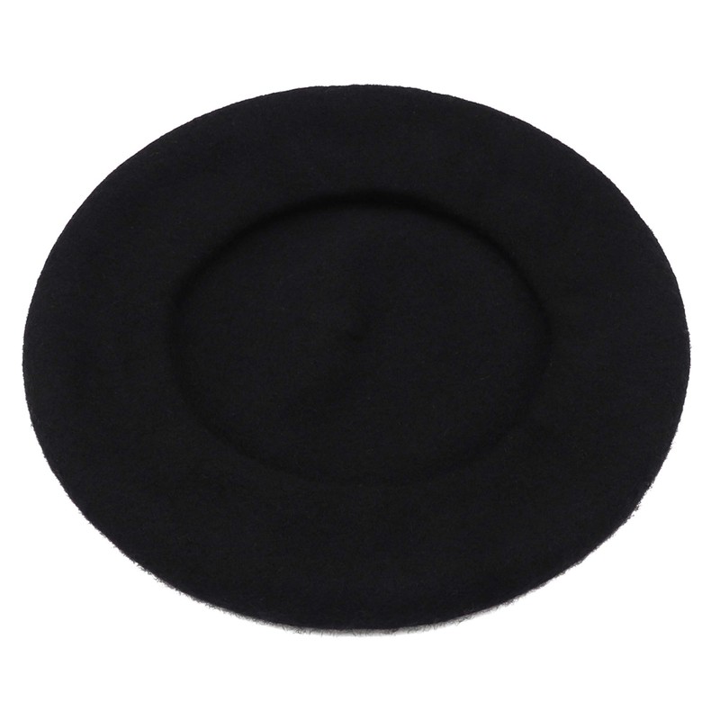 Umeepar Wool French Beret Hat Solid Color Winter Hat for