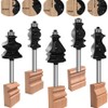 MAYLINE Router Bits Sets 1/4 Inch Shank 5 PCS, Woodwork