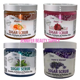 Spa Redi Sugar Body Scrub Lavender | Sensual Rose | Mandarin | Mint 16 OZ - LAVENDER & WILDFLOWER