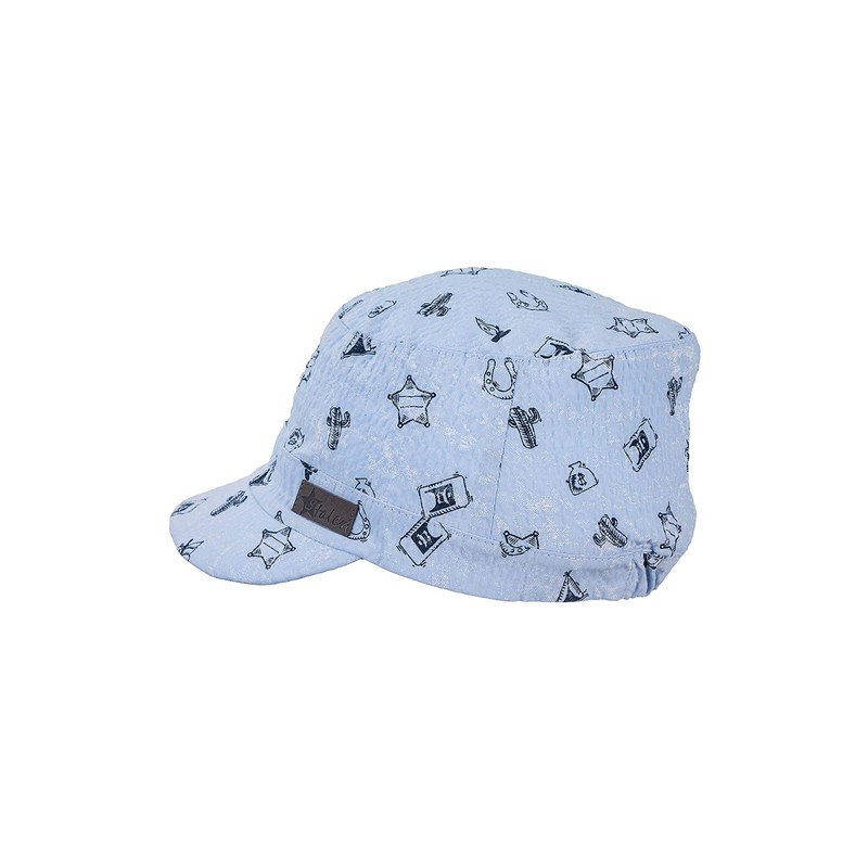 Sterntaler Boys Peaked Cap, blue