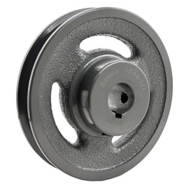 Saelno AK44-3/4 v Belt Pulley 3/4 inch bore 4.25" OD,V-Belt Sheave Cast Iron for A AX 3L 4L V-Belts,AK4434 Pulley