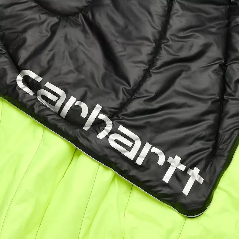 Rumpl New RUMPL X CARHARTT ORIGINAL PUFFY Black Lime Camping