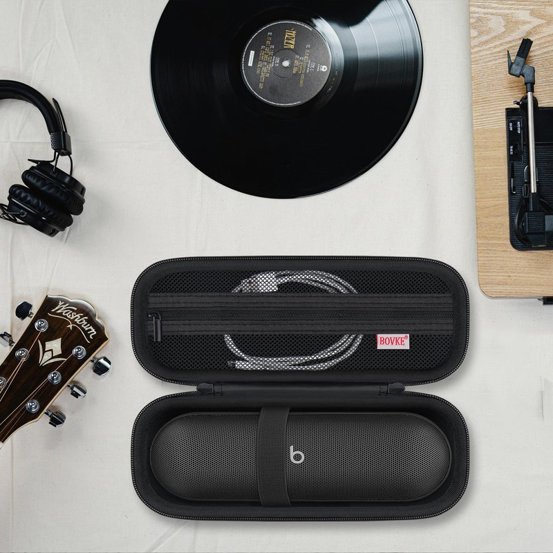 BOVKE Carrying Case Compatible with Beats Pill Wireless Bluetooth Speaker,