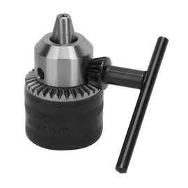 Drill Chuck, Light Type 1.5-13MM 3/8-24UNF Drill Chuck Tool Kit + 1/4 Hex 3/8 Threaded Extension Rod +Key