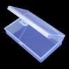 Goodma 8 Pieces Rectangular Empty Mini Plastic Organizer Storage Box
