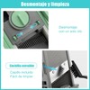 Cortador de Verduras, Acero Inoxidable + ABS, Grosor Ajustable, Verde