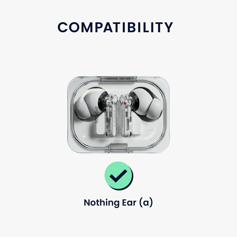 kwmobile Silicone Cover Compatible with CMF by Nothing Nothing Ear