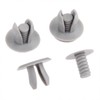 JNNJ Pack of 100 Nylon Car Mounting Clips, Car Expanding
