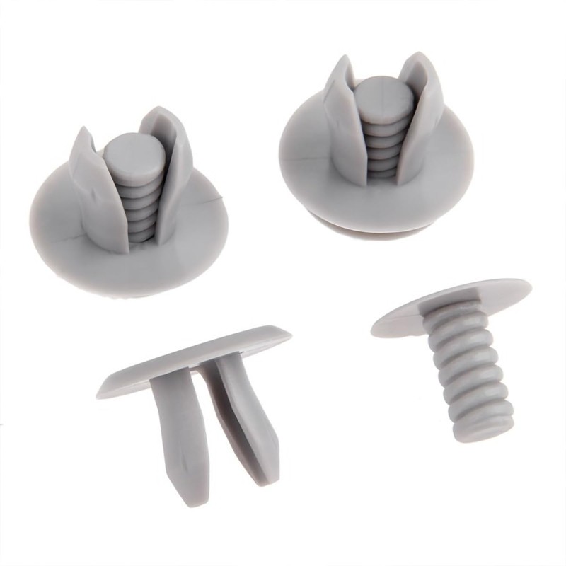 JNNJ Pack of 100 Nylon Car Mounting Clips, Car Expanding