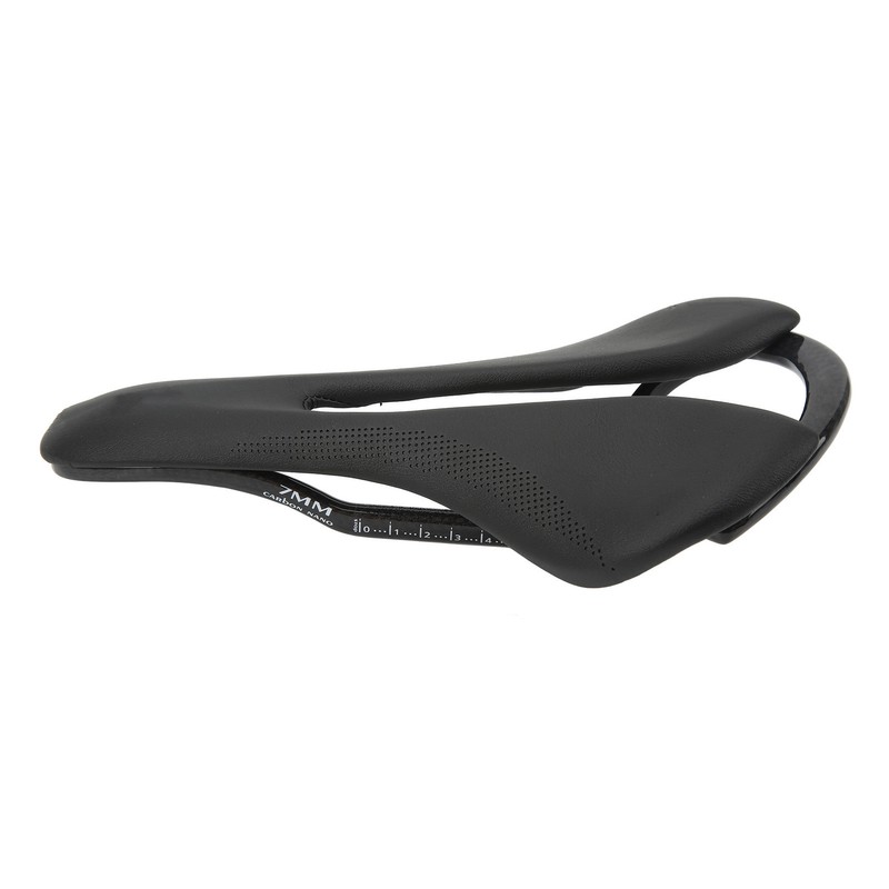 Road Bike Saddle Carbon Fiber Wear Resistant Breathable Hollow Bicycle