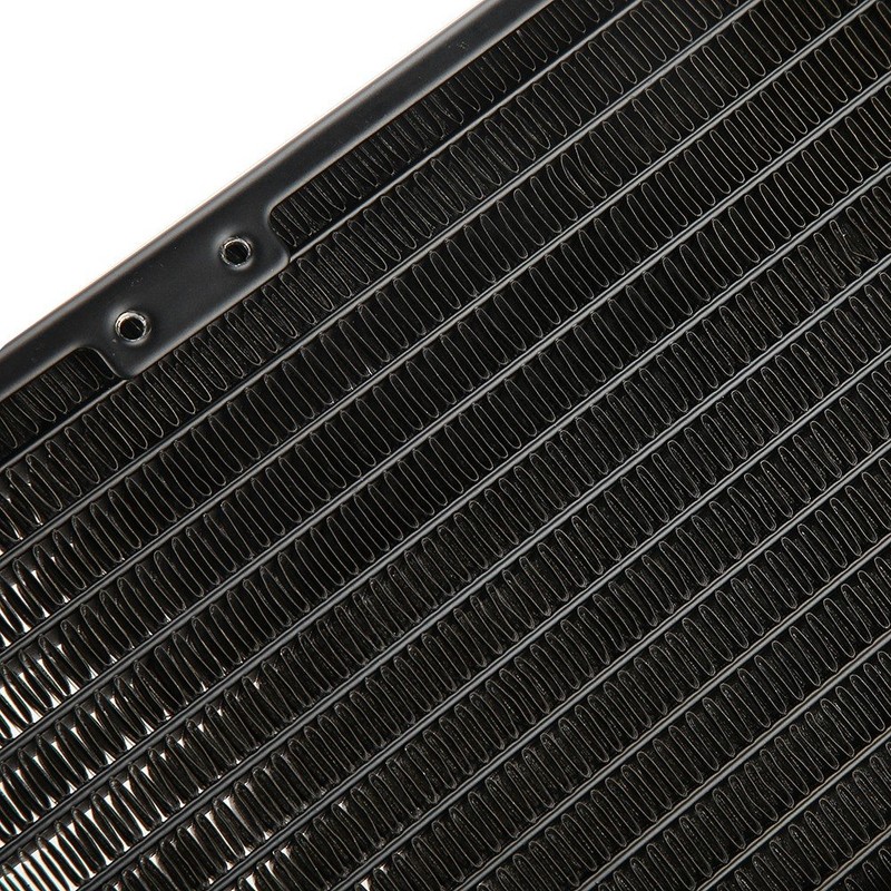 Zunate 12 Tube Heat Exchanger Cooler, G1/4 Thread Copper Rib