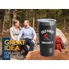 Snowboarding Black Edition Viking Tumbler 20oz - Cold hands -