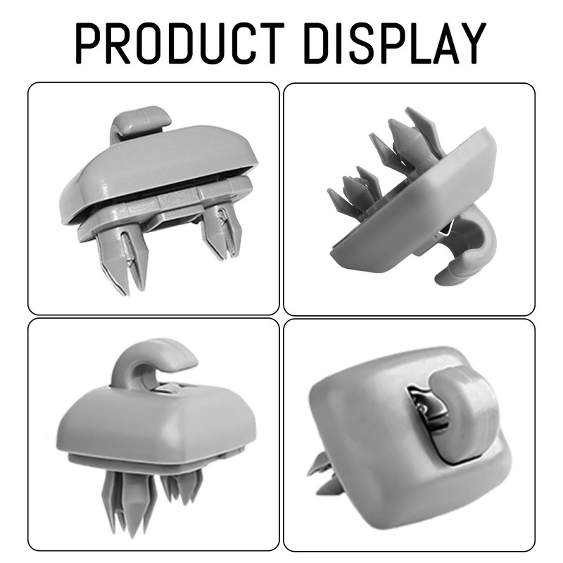 4 pieces car visor hooks, car visor holder, car accessories,