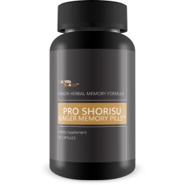 True You Health Pro Shorisu Ginger Memory Pills - Ginger Herbal Advanced Memory Formula
