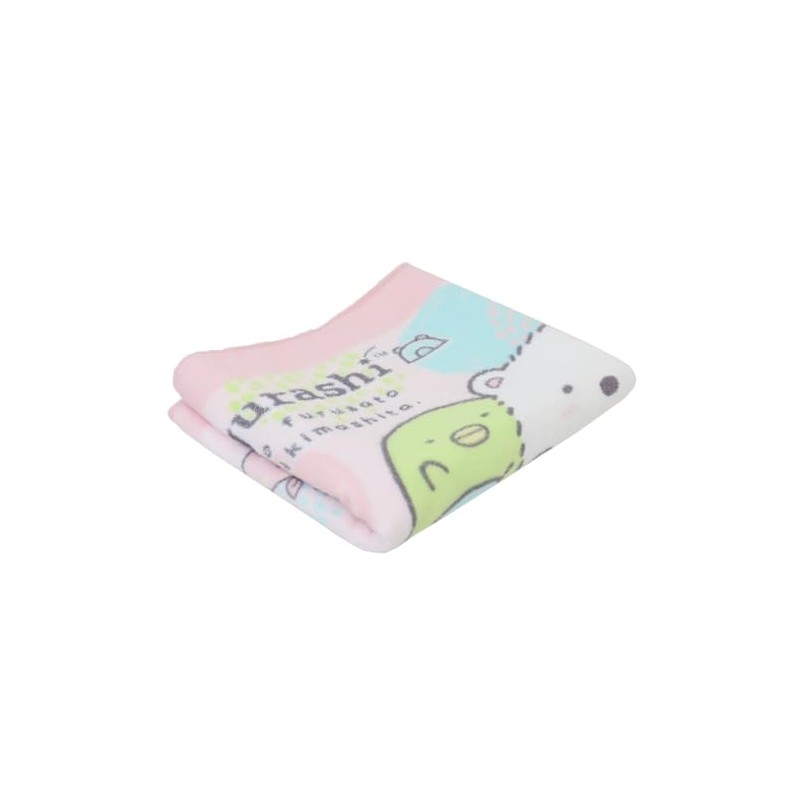 Face Towel (Sumikko Gurashi Shirokuma Hometown) Shirring Dye Print