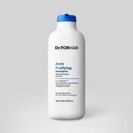 Dr.ForHair Aero Purifying Shampoo 500ml - Anti-Dandruff Scalp Clarifying Shampoo for Oily Sensitive Scalp