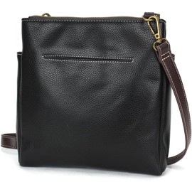 CHALA Merry Messenger RFID Protected Women Faux Leather Shoulder Purse with Adjustable Crossbody Strap