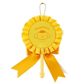 Sanrio 919349 Sanrio Rosette Stick Mascot Mascot Holder Pompom Pudding POMPOMPURIN 7.1 x 3.9 x 0.6 inches (18 x 10 x 1.5 cm) Character