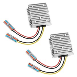 2PCS 20A 240W DC 20-60V Buck Down to DC 12V Converter Voltage Regulator Reducer Power Buck Converter Transformer