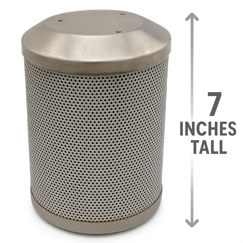 Tabletop Patio Heater Mesh Burner Replacement Screen 7x6", HPS, HLDS032,