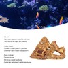 Fish Tank Gold Mountain Simulation Resin Aquarium Treasure Mountain Hideouts