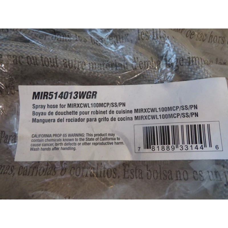 Signature Hardware Replacement Spray Hose for Mirabelle MIRXCWL100M Cordelia Kitchen