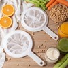 Fine Mesh Strainer with Handle, Nylon Filter Sieve for Kitchen