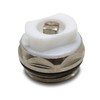 DOJA Barcelona Radiator Mounting Set 1 x 1/2 White Kit