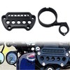 ONETK Motorcycle Indicator Light Handlebar Top Bar Riser Clamp Speedometer