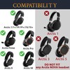 SOULWIT Headband Cover for SteelSeries Arctis 7/7+/7X/7X+/7P/7P+/9/9X/Pro/Prime Gaming Headsets, Replacement